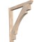 Ekena Millwork Merced Slat Smooth Outlooker, Douglas Fir, 5 1/2"W x 44"D x 44"H OUT06X44X44MRC06SDF - alternate 1